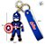 Chaveiro 3D Capitão América - Vingadores - 8cm - 1 unidade - Disney Original - Rizzo - Imagem 3