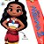 Chaveiro 3D Moana - 7cm - 1 unidade - Disney Original - Rizzo - Imagem 2