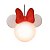 Luminária Pendente Minnie Branco - 1 unidade - Disney Original - Rizzo - Imagem 1