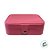 Porta Jóias Portátil com Botão - Rosa Chiclete - 16cm  - 1 unidade - Rizzo - Imagem 3
