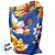 Saquinho para Pipoca e Hot Dog Chita - Azul e Flores Amarelas - 15,5x22cm - 10 unidades - Rizzo - Imagem 3