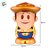 Brinquedo Squish Borracha - Woody - Toy Story - Disney Original - 1 unidade - Toyng - Rizzo - Imagem 3