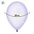 Balão de Festa Latéx Cristal Pastel - Lilas (350)  - 50 unidades - Sempertex - Rizzo - Imagem 3