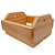 Caixote de Madeira Crua 12x12x7cm - 01 Unidade - Rizzo - Imagem 3