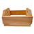Caixote de Madeira Crua 12x12x7cm - 01 Unidade - Rizzo - Imagem 4