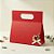 Caixa de Papel Rígido com Alça  - Vermelho - 25x11x23,5cm - 1 unidade - Rizzo - Imagem 1