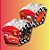 Cachepot de Papel - Carros - Disney Original - 8 unidades - FestColor - Rizzo - Imagem 1
