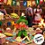 Enfeite Decorativo de Festa Junina Espantalho Sentado com Base e Vassoura - Verde - 15x17x4cm - 1 unidade - Rizzo - Imagem 5