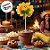 Pick Decorativo de Festa Junina - Flor Sorriso - Laço Verde - 39cm - 1 unidade - Rizzo - Imagem 4