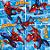 Folha para Ovos de Páscoa Homem Aranha Tech 69x89cm - 5 unidades - Páscoa Cromus - Rizzo Embalagens - Imagem 1