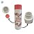 Garrafa Squeeze Pet Italiana - Amor sem Fronteiras - Branco - 700mL - 1 unidade - Rizzo - Imagem 3