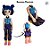 Kit 3 Bonecas Guerreiras do Kpop  Articuladas com Som - 3 unidades - Rizzo - Imagem 5