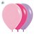Balão de Festa Latéx Fashion - Menina Sortido  -  unidades - Sempertex - Rizzo - Imagem 2