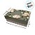 Caixa Retangular com Tampa Petit - Valentina - P 16x10x5,5cm - 1 unidade - Cromus - Rizzo - Imagem 5