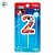 Vela Pick - Mickey Mouse Nº2 - 13cm - Disney Original - 1 unidade - Regina - Rizzo - Imagem 4