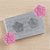 Molde de Silicone Rosinha Pequena Ref. 567 Flexarte - Imagem 1