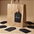 Tag Decorativa - Preto com Furo - 4,5x7cm - 10 Unidades - Rizzo - Imagem 1