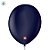 Balão de Festa Látex Liso - Azul Marinho - 1 unidade - São Roque - Rizzo - Imagem 2