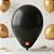 Balão de Festa 6,5" Basic - Preto  - 30 unidades - São Roque - Rizzo - Imagem 1
