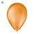 Balão de Festa 6,5" Basic - Laranja  - 30 unidades - São Roque - Rizzo - Imagem 2