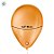 Balão de Festa 6,5" Basic - Laranja  - 30 unidades - São Roque - Rizzo - Imagem 3