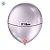 Balão de Festa Metallic - Lilás Soft - 1 unidade - São Roque - Rizzo - Imagem 3
