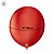 Balão de Festa Latéx Liso - Vermelho Cereja - 1 unidade - São Roque - Rizzo - Imagem 5