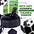 Garrafa de Silicone Dobrável Personalizado - Bola de Futebol - Copa do Mundo - 550ml - 1 unidade - Rizzo - Imagem 3