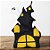 Enfeite Decorativo Halloween - Castelo Amarelo com Fantasma - 20x28cm - 1 unidade - Rizzo - Imagem 1