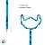 Caneta Face - Stitch - Esferográfica Azul - Disney Original - 1 unidade - Molin - Rizzo - Imagem 2