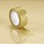 Fita Adesiva Glitter - Dourado - 1 unidade - Rizzo - Imagem 1