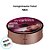 Fita de Cetim 38mm x 50m - Rosa Velho - CF009 Cor 1143 - Rolo 50m - 1 unidade - Progresso - Rizzo - Imagem 4