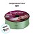 Fita de Cetim 38mm x 50m - Verde Menta - CF009 Cor 232 - Rolo 50m - 1 unidade - Progresso - Rizzo - Imagem 4