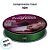 Fita de Cetim 22mm x 50m - Verde Bandeira - CF005 Cor 217 - Rolo 50m - 1 unidade - Progresso - Rizzo - Imagem 4