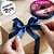 Fita de Cetim 22mm x 50m - Azul Marinho - CF005 Cor 215 - Rolo 50m - 1 unidade - Progresso - Rizzo - Imagem 2