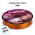 Fita de Cetim 22mm x 50m - Laranja - CF005 Cor 066 - Rolo 50m - 1 unidade - Progresso - Rizzo - Imagem 4