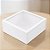 Caixa de Papel Rígido Quadrada com Imã e Visor - Branco - G 32x32x13cm - 1 unidade - Cromus - Rizzo - Imagem 1