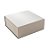 Caixa de Papel Rígido Quadrada com Imã - Branco - M 26x26x12cm - 1 unidade - Cromus - Rizzo - Imagem 2