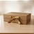Caixa de Papel Rígido Retangular com Imã e Fita  - Ouro Chique - M 28,2x20,2x9,2cm - 1 unidade - Rizzo - Imagem 1