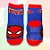 Meia Infantil Antiderrapante - Homem Aranha - Mod. 2 - 1 a 2 Anos - 1 unidade - Disney Original - Rizzo - Imagem 1