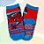 Meia Infantil Antiderrapante - Homem Aranha - Mod. 1 - 1 a 2 Anos - 1 unidade - Disney Original - Rizzo - Imagem 1
