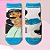 Meia Infantil Antiderrapante - Jasmine - Azul - 2 a 4 Anos - 1 unidade - Disney Original - Rizzo - Imagem 1