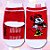 Meia Infantil Antiderrapante - Minnie Mouse - Mod. 4 - 1 a 2 Anos - 1 unidade - Disney Original - Rizzo - Imagem 1