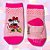 Meia Infantil Antiderrapante - Minnie Mouse - Mod. 3 - 2 a 4 Anos - 1 unidade - Disney Original - Rizzo - Imagem 1