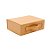Caixa de Papel Rígido Retangular com Alça - Kraft - M 29x21x9cm - 1 unidade - Cromus - Rizzo - Imagem 2