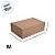 Caixa de Papel Rígido Retangular com Imã - Kraft - M 29x21x9cm - 1 unidade - Cromus - Rizzo - Imagem 3