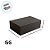 Caixa de Papel Rígido Retangular com Imã - Preto - GG 38x28x11cm - 1 unidade - Cromus - Rizzo - Imagem 3