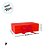 Caixa de Papel Rígido Retangular com Imã e Fita  - Vermelho - P 20x18,2x8cm - 1 unidade - Rizzo - Imagem 3