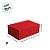 Caixa de Papel Rígido Retangular com Imã - Vermelho - P 24,5x17,5x8cm - 1 unidade - Cromus - Rizzo - Imagem 3
