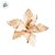 Flor de Cabo Curto Poinsétia Nude - 15cm - 1 unidade - Cromus - Rizzo - Imagem 3